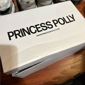 Princess Polly White Shoe Box